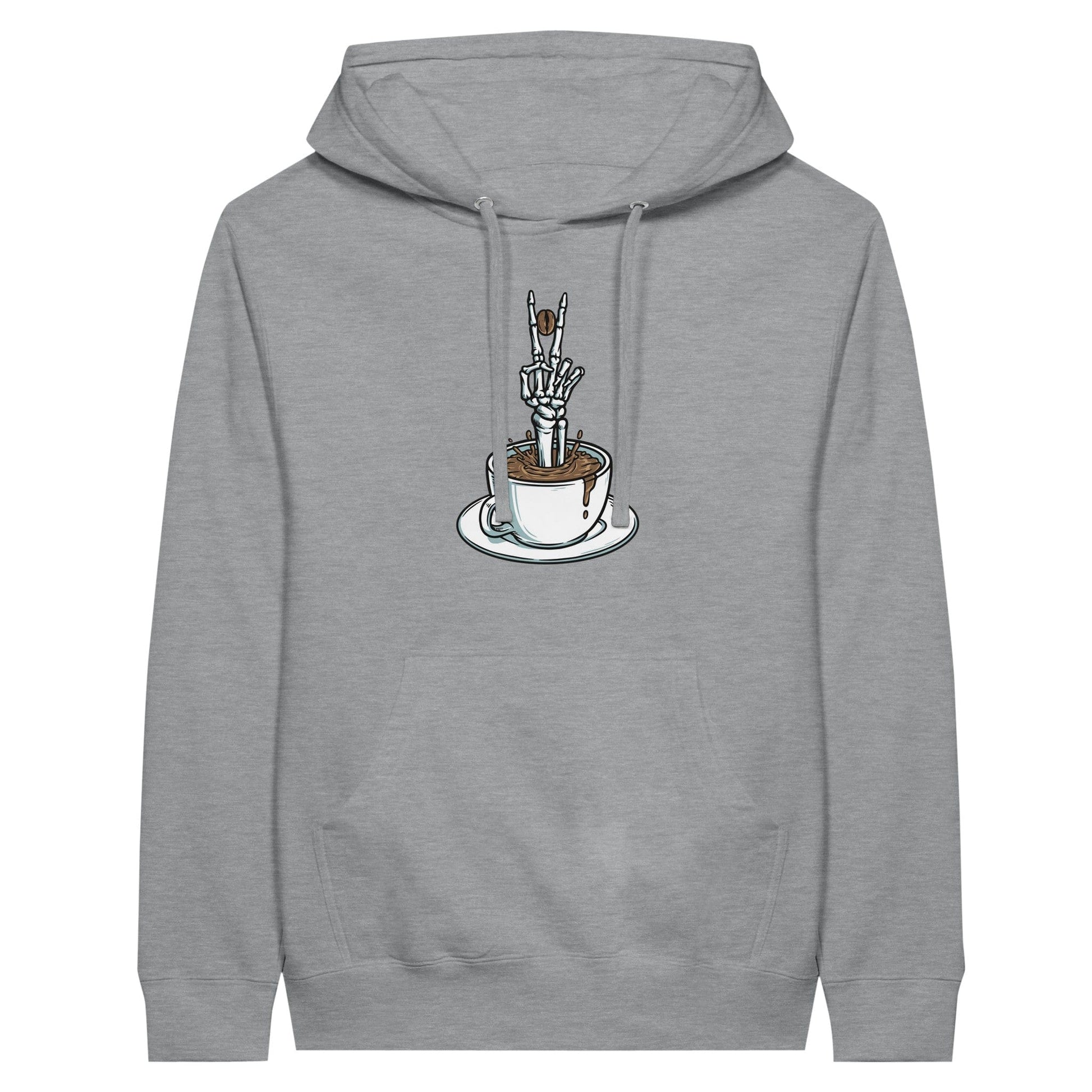 Good Bean Gifts "Bone-Chiller Brew" Pullover Hoodie Sports Grey / XS