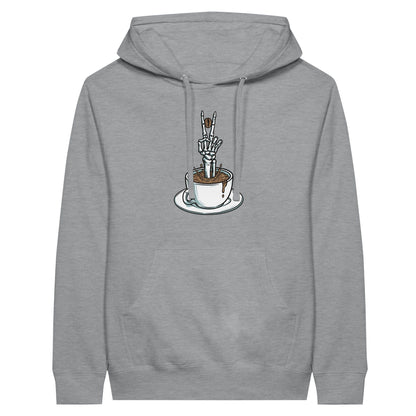 Good Bean Gifts "Bone-Chiller Brew" Pullover Hoodie Sports Grey / XS