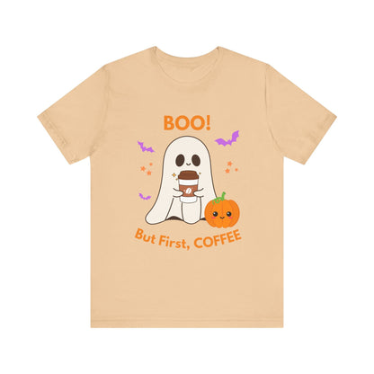 Good Bean Gifts BOO! But First, Coffee T- Shirt