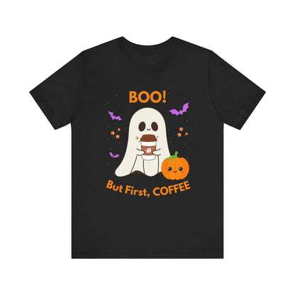 Good Bean Gifts BOO! But First, Coffee T- Shirt