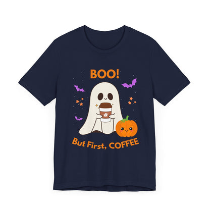 Good Bean Gifts BOO! But First, Coffee T- Shirt