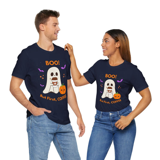 Good Bean Gifts BOO! But First, Coffee T- Shirt