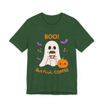 Good Bean Gifts BOO! But First, Coffee T- Shirt