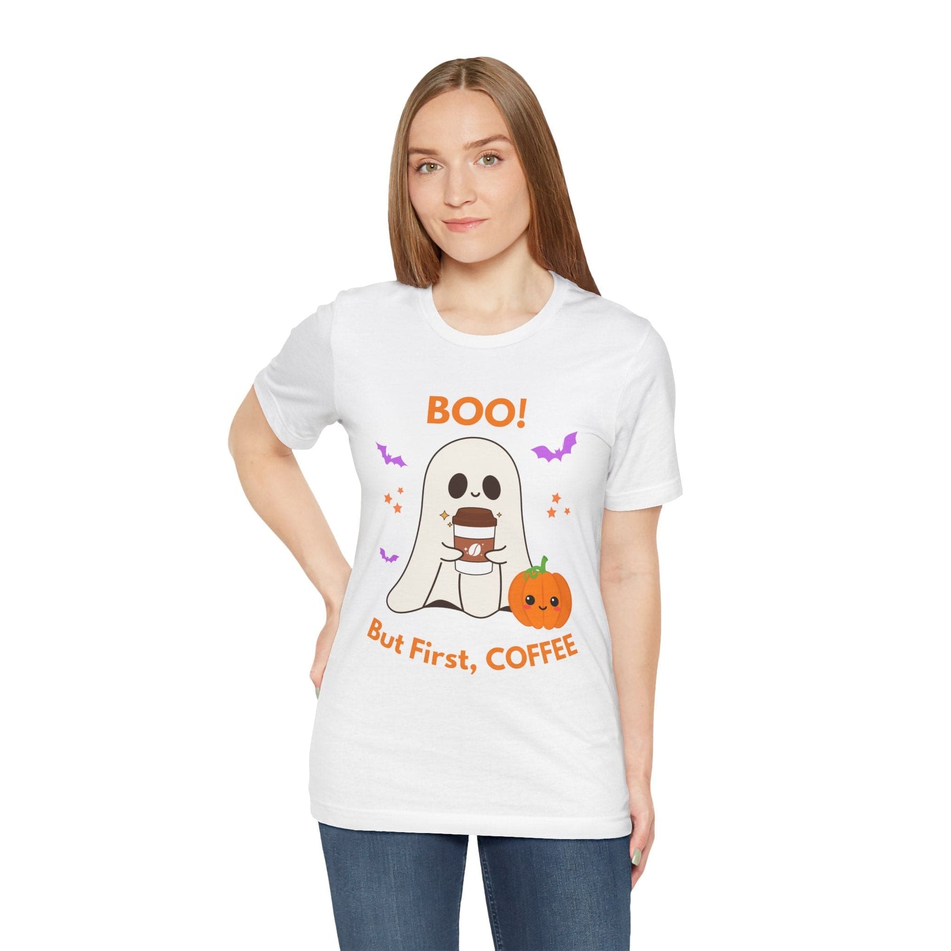 Good Bean Gifts BOO! But First, Coffee T- Shirt