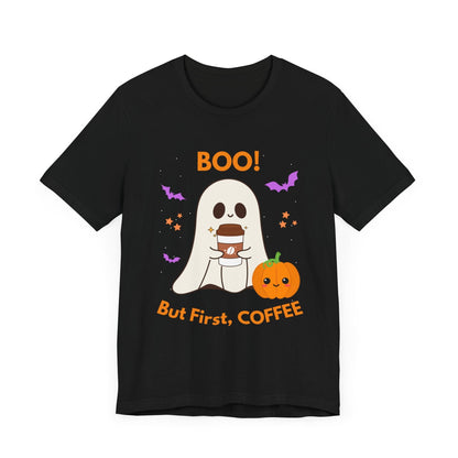 Good Bean Gifts BOO! But First, Coffee T- Shirt