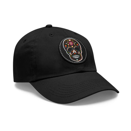 Good Bean Gifts Caffeinated Sugar Skull Dad Hat for Coffee Lover