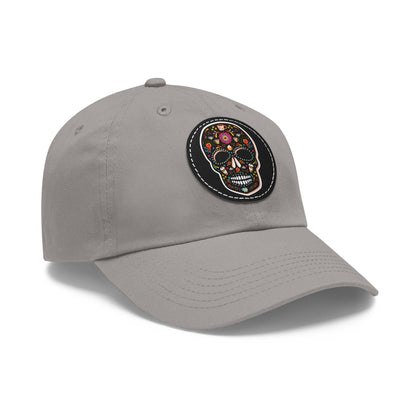 Good Bean Gifts Caffeinated Sugar Skull Dad Hat for Coffee Lover