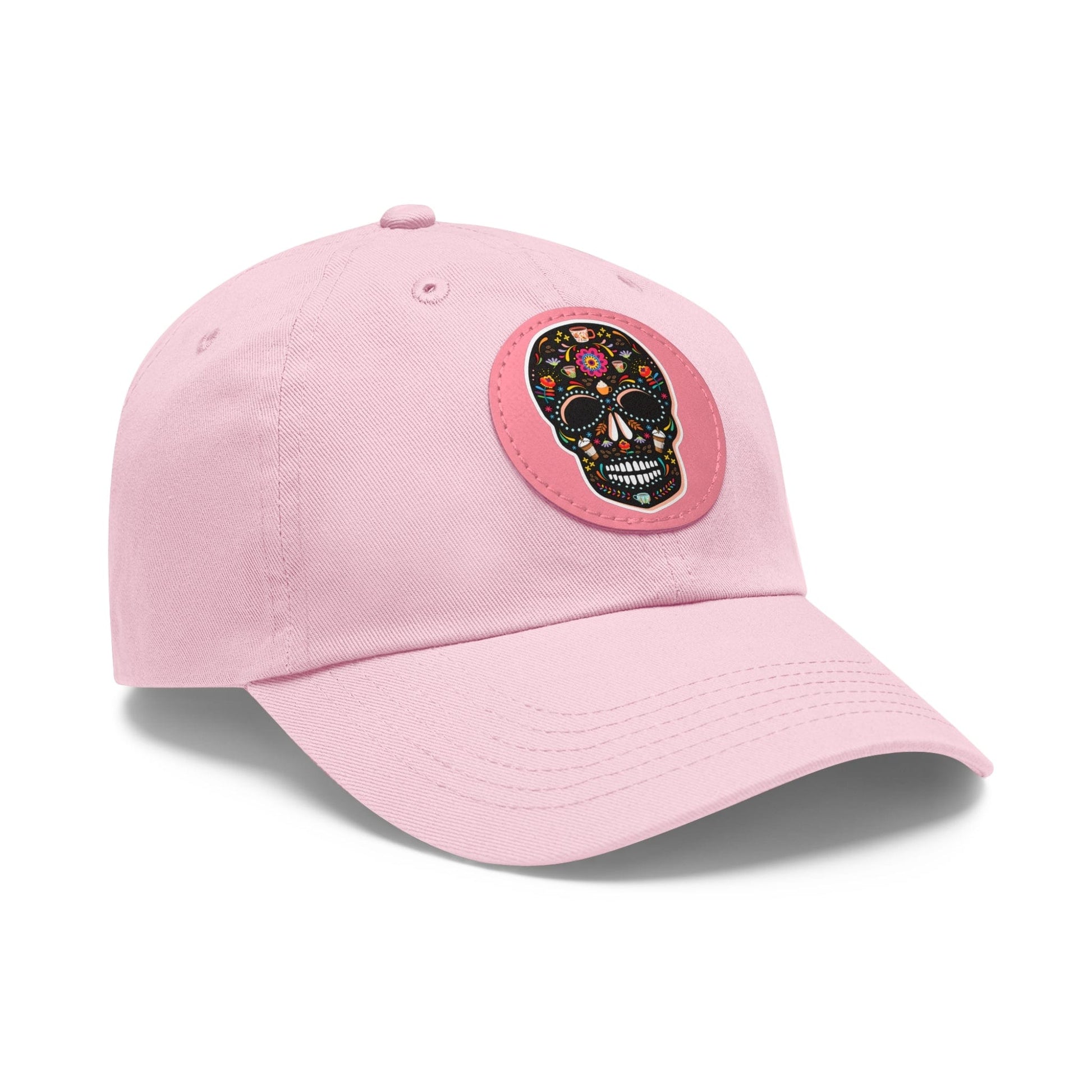 Good Bean Gifts Caffeinated Sugar Skull Dad Hat for Coffee Lover