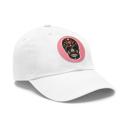 Good Bean Gifts Caffeinated Sugar Skull Dad Hat for Coffee Lover