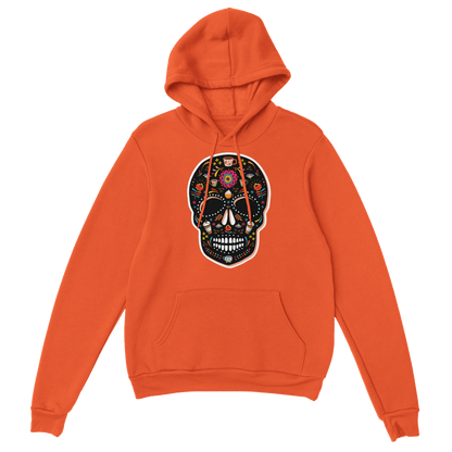 Good Bean Gifts "Caffeinated Sugar Skull"  Unisex Pullover Hoodie | Gildan® 18500