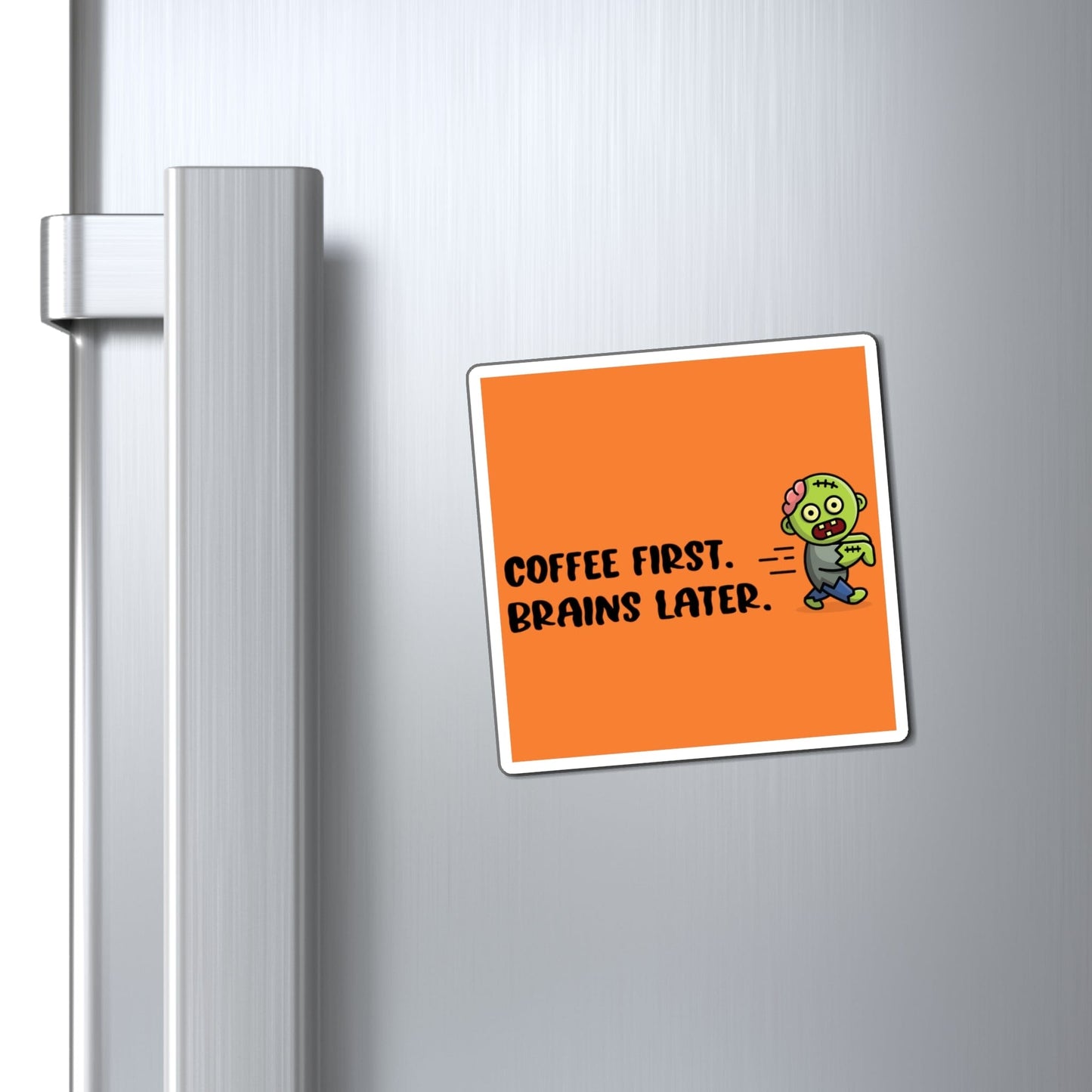 Good Bean Gifts "Caffeine & Carnage" Magnets 3" × 3"