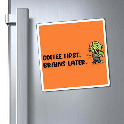 Good Bean Gifts "Caffeine & Carnage" Magnets 6" × 6"