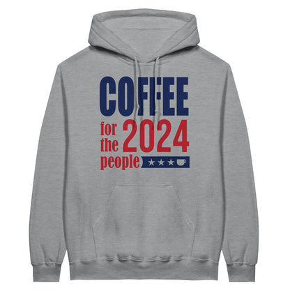 Good Bean Gifts Coffee 2024 - For The People - Classic Unisex Pullover Hoodie Sports Grey / S