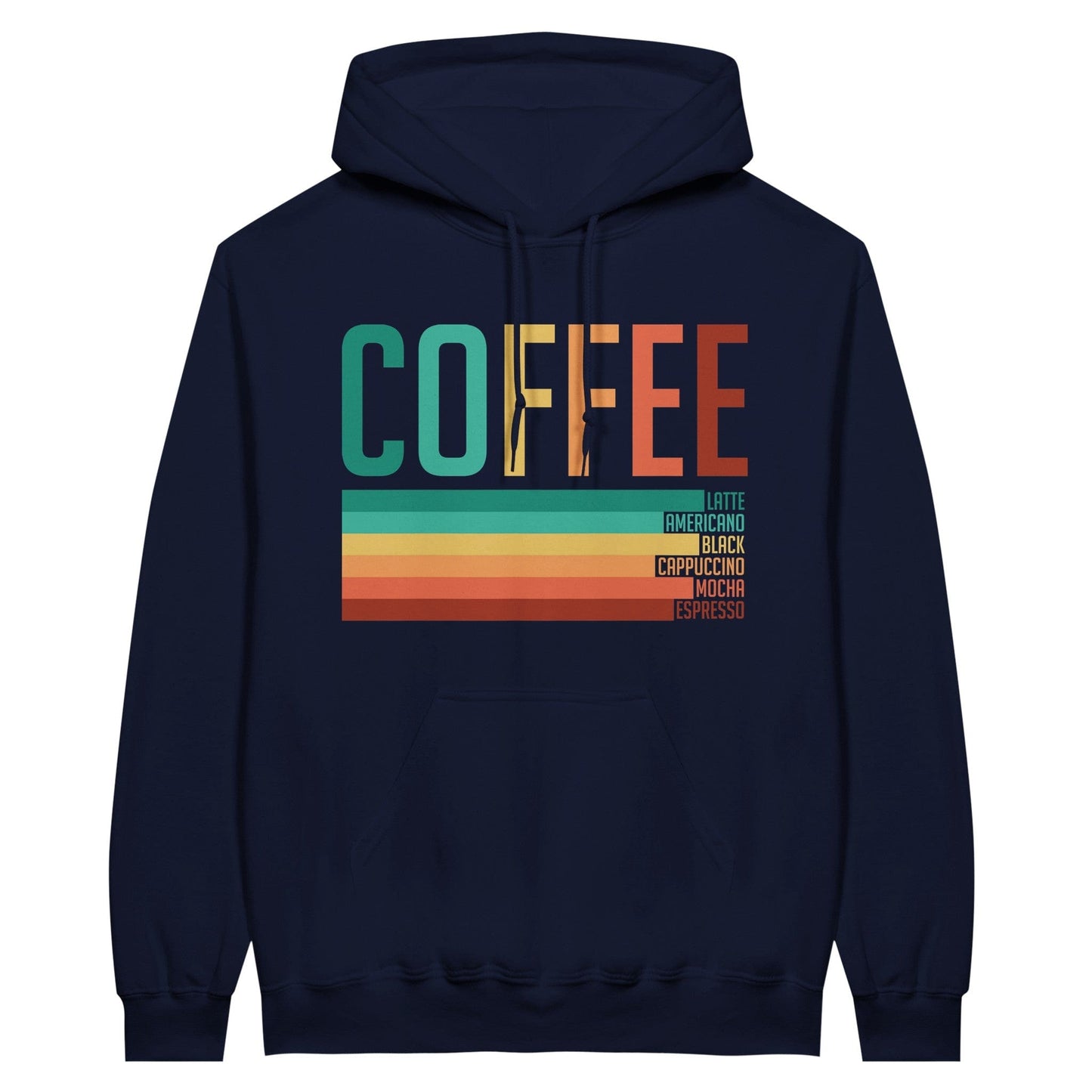 Good Bean Gifts "Coffee  Connoisseur" - Classic Unisex Pullover Hoodie S / Navy