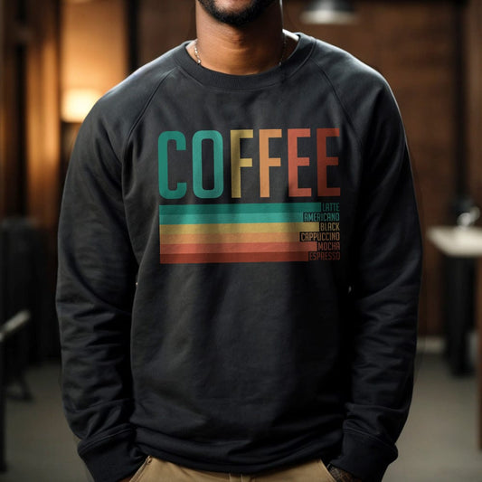 Good Bean Gifts "Coffee  Connoisseur" - Unisex Crewneck Sweatshirt Navy / S