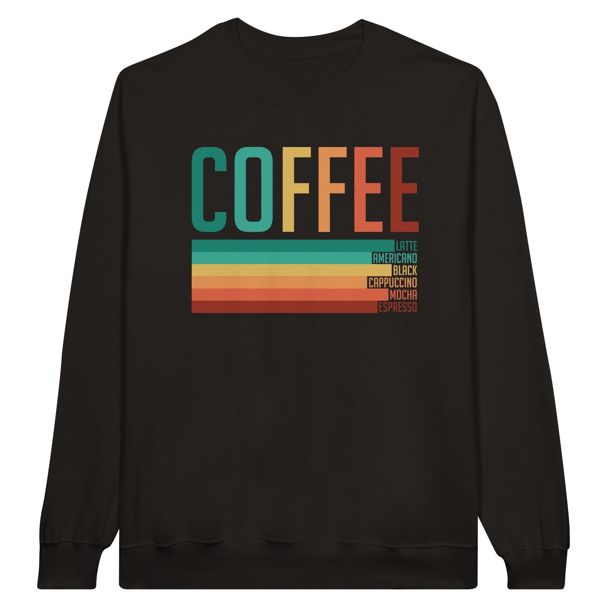 Good Bean Gifts "Coffee  Connoisseur" - Unisex Crewneck Sweatshirt S / Black