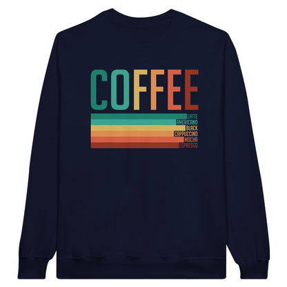 Good Bean Gifts "Coffee  Connoisseur" - Unisex Crewneck Sweatshirt S / Navy