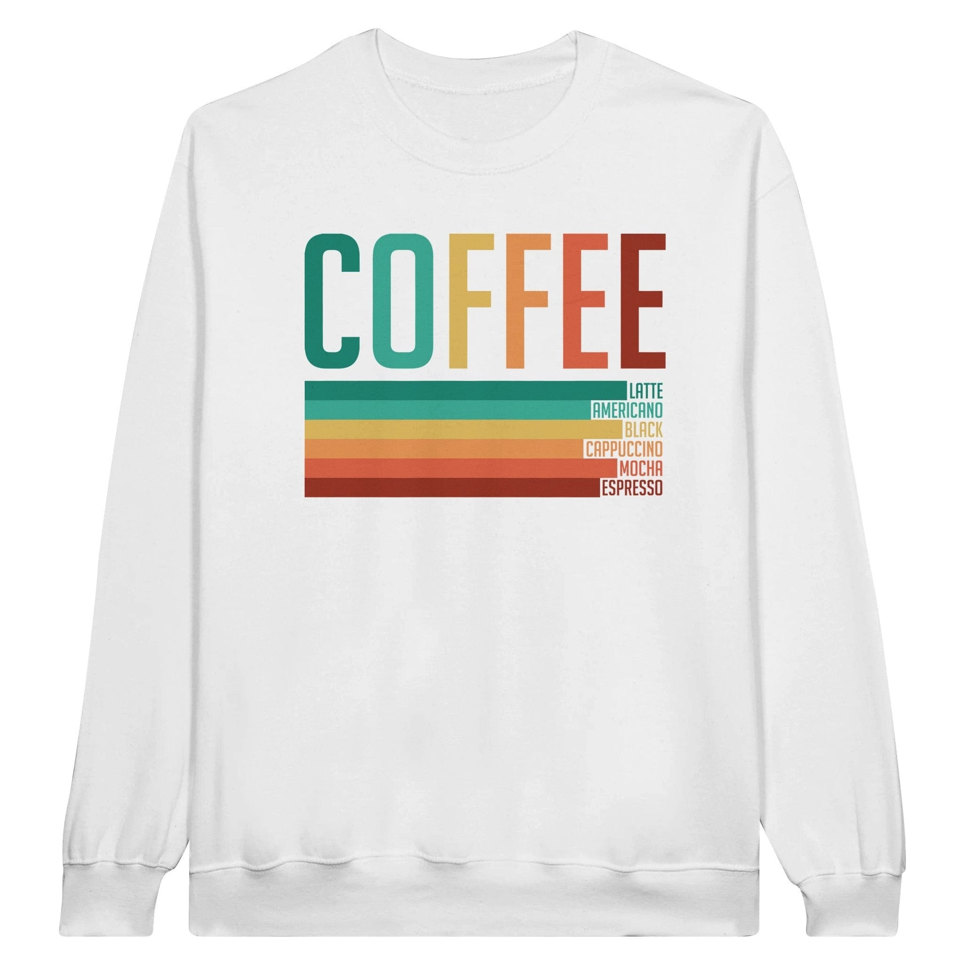 Good Bean Gifts "Coffee  Connoisseur" - Unisex Crewneck Sweatshirt S / White