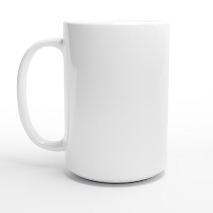 Good Bean Gifts "Coffee Freak" White 15oz Ceramic Mug