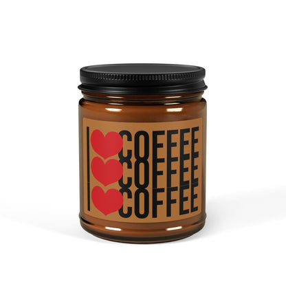 Good Bean Gifts -Coffee Lovers Amber Jar - Soy Candle