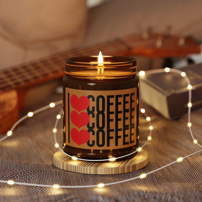 Good Bean Gifts -Coffee Lovers Amber Jar - Soy Candle