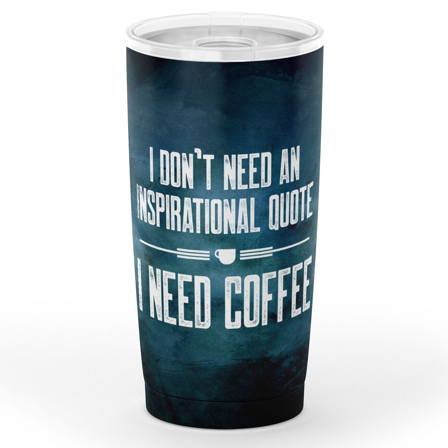 Good Bean Gifts "Coffee not Quotes" 20oz Coffee Tumbler - All Over Print 20oz