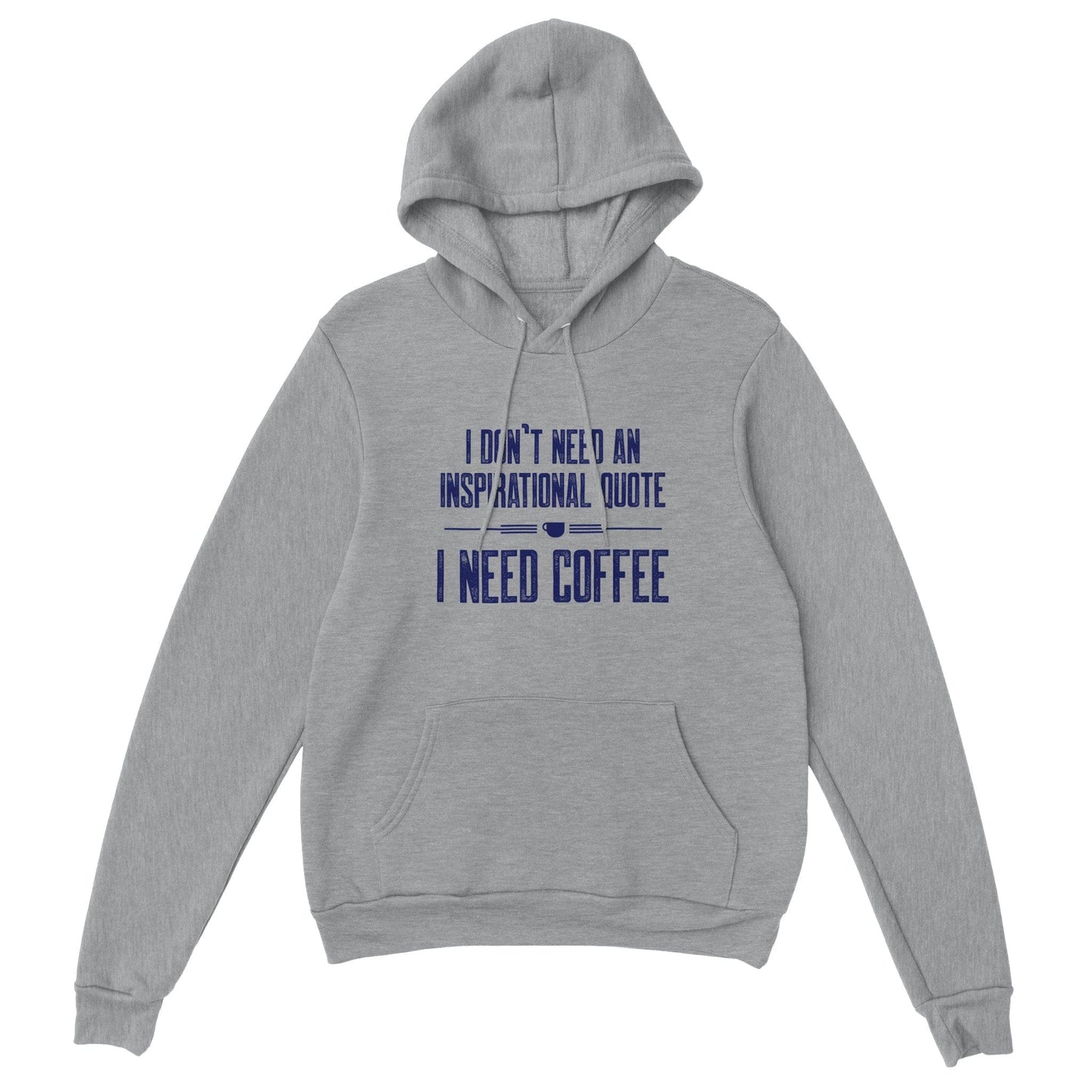 Good Bean Gifts Coffee not Quotes - Pullover Hoodie Sports Grey / XS