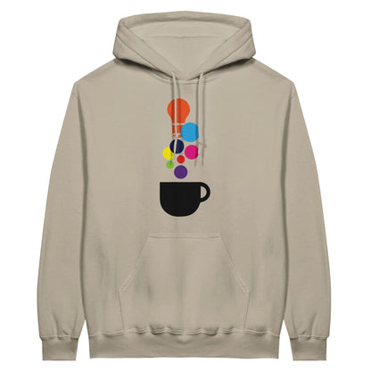 Good Bean Gifts "Creativity in a Cup" - Classic Unisex Pullover Hoodie 4XL / Sand
