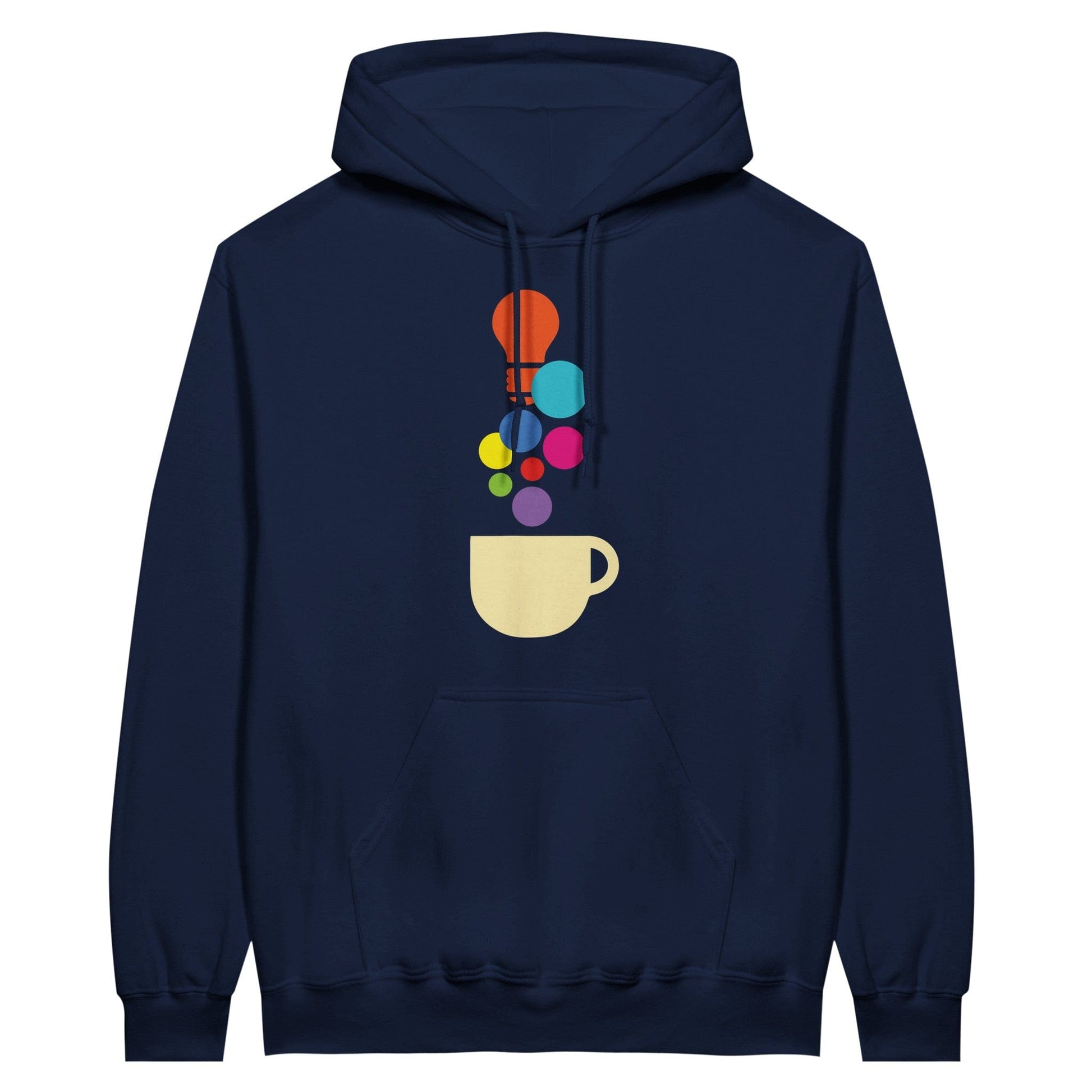 Good Bean Gifts "Creativity in a Cup" - Classic Unisex Pullover Hoodie Navy / S