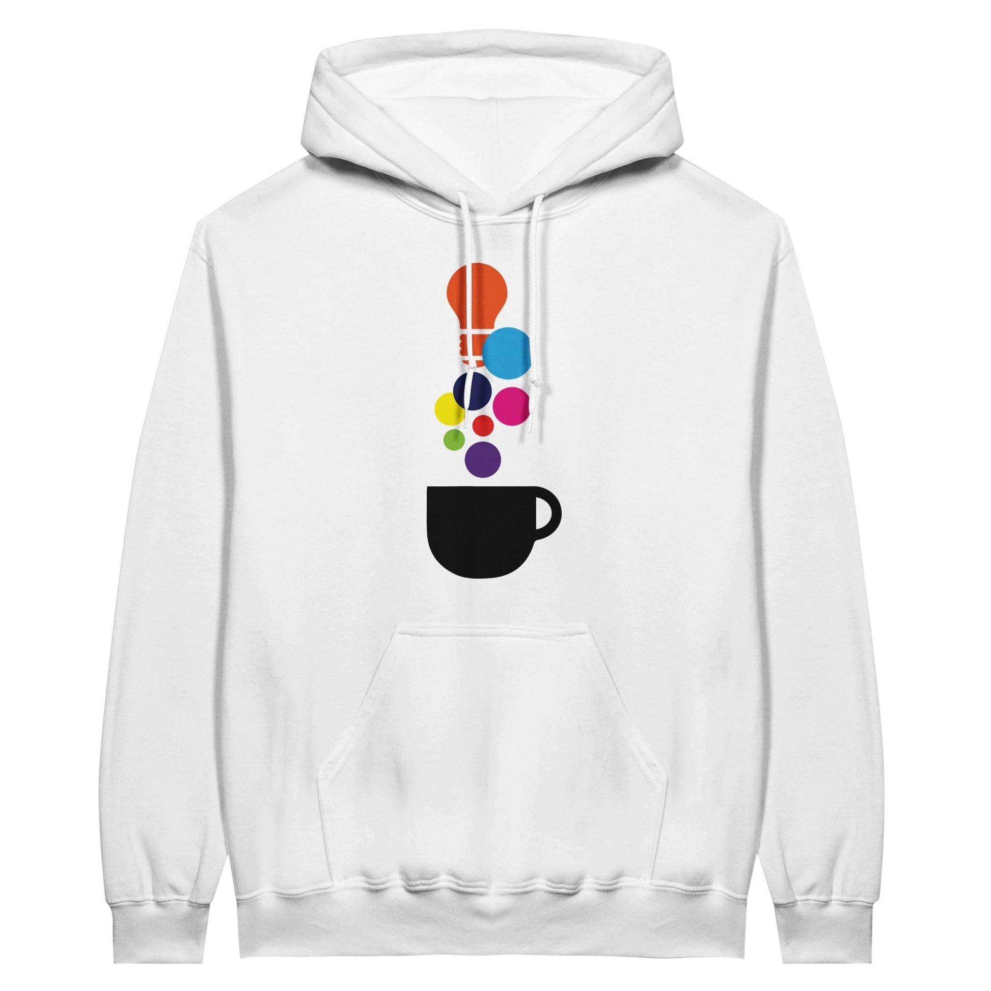 Good Bean Gifts "Creativity in a Cup" - Classic Unisex Pullover Hoodie White / S