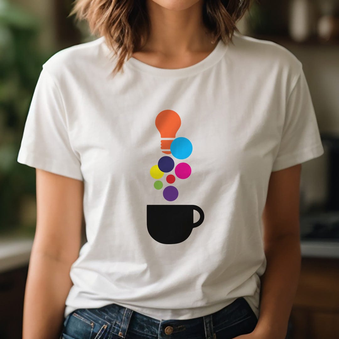 Good Bean Gifts "Creativity in a Cup" Premium Unisex Crewneck T-shirt | Bella + Canvas 3001