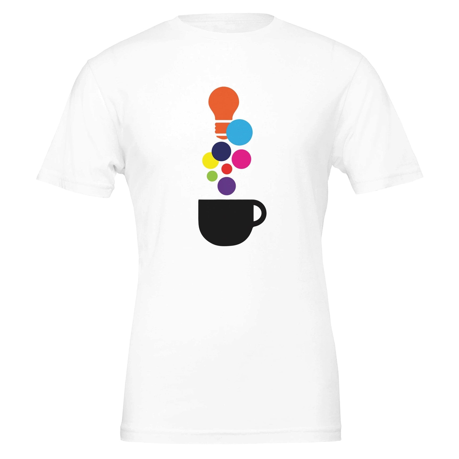 Good Bean Gifts "Creativity in a Cup" Premium Unisex Crewneck T-shirt | Bella + Canvas 3001