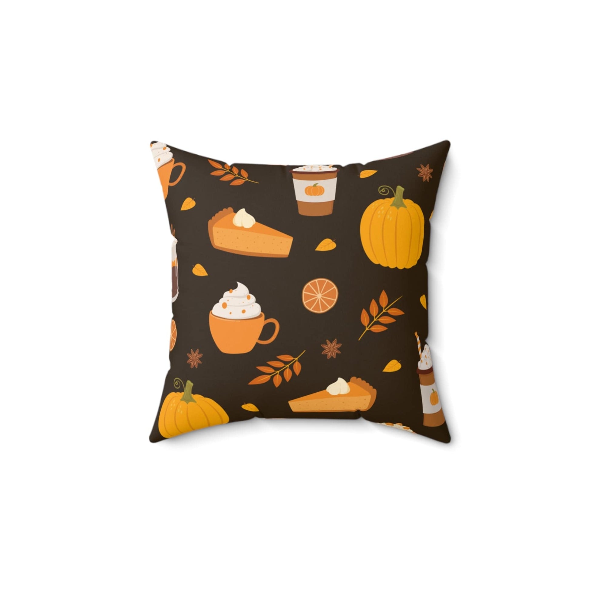 Good Bean Gifts "Festive Fall" - Spun Polyester Square Pillow 14" × 14"