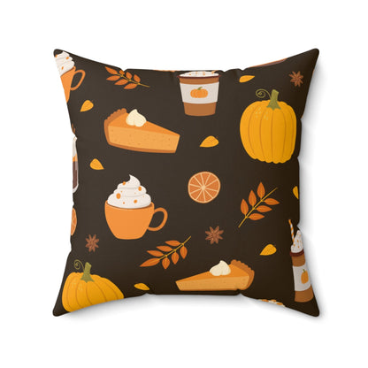 Good Bean Gifts "Festive Fall" - Spun Polyester Square Pillow 20" × 20"