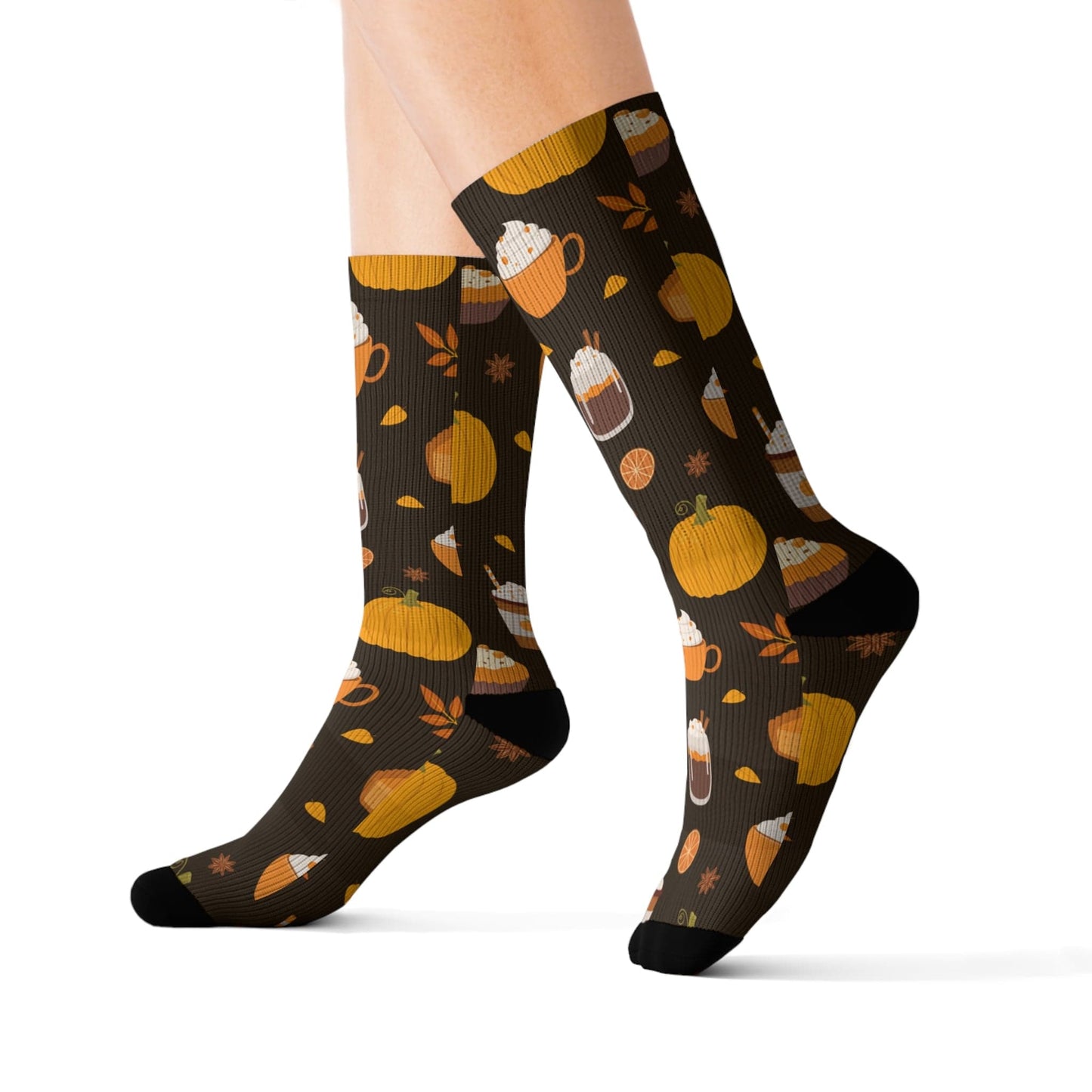 Good Bean Gifts "Festive Fall" Sublimation Socks S