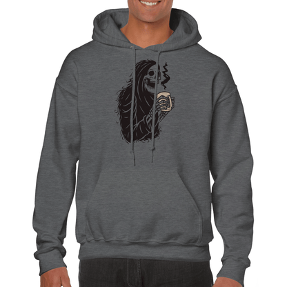 Good Bean Gifts Grim Reaper Fuel Premium Unisex Pullover Hoodie Graphite Heather / S