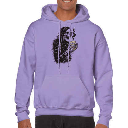 Good Bean Gifts Grim Reaper Fuel Premium Unisex Pullover Hoodie Lavender / S