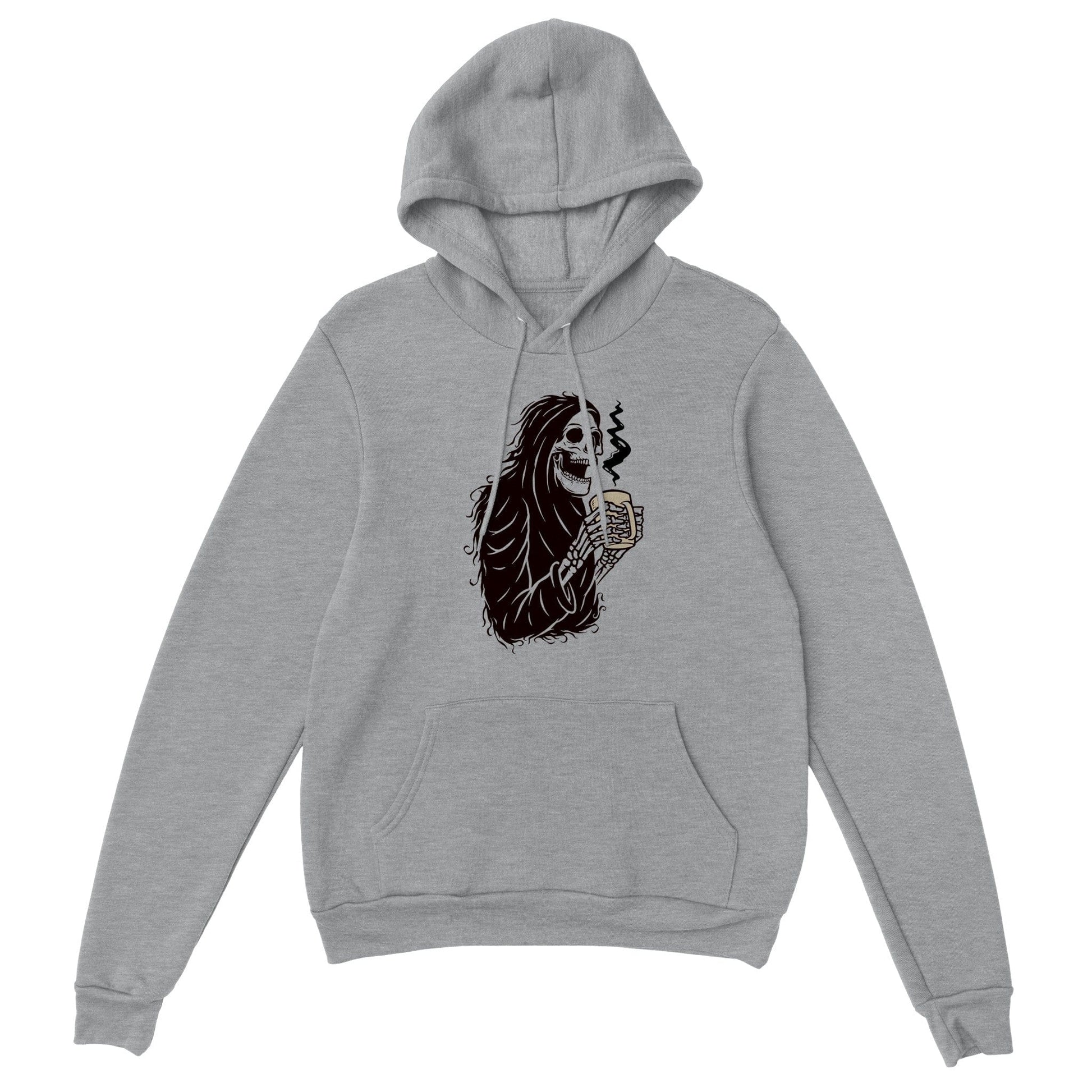 Good Bean Gifts "Grim Reaper Fuel" Pullover Hoodie Sports Grey / XS