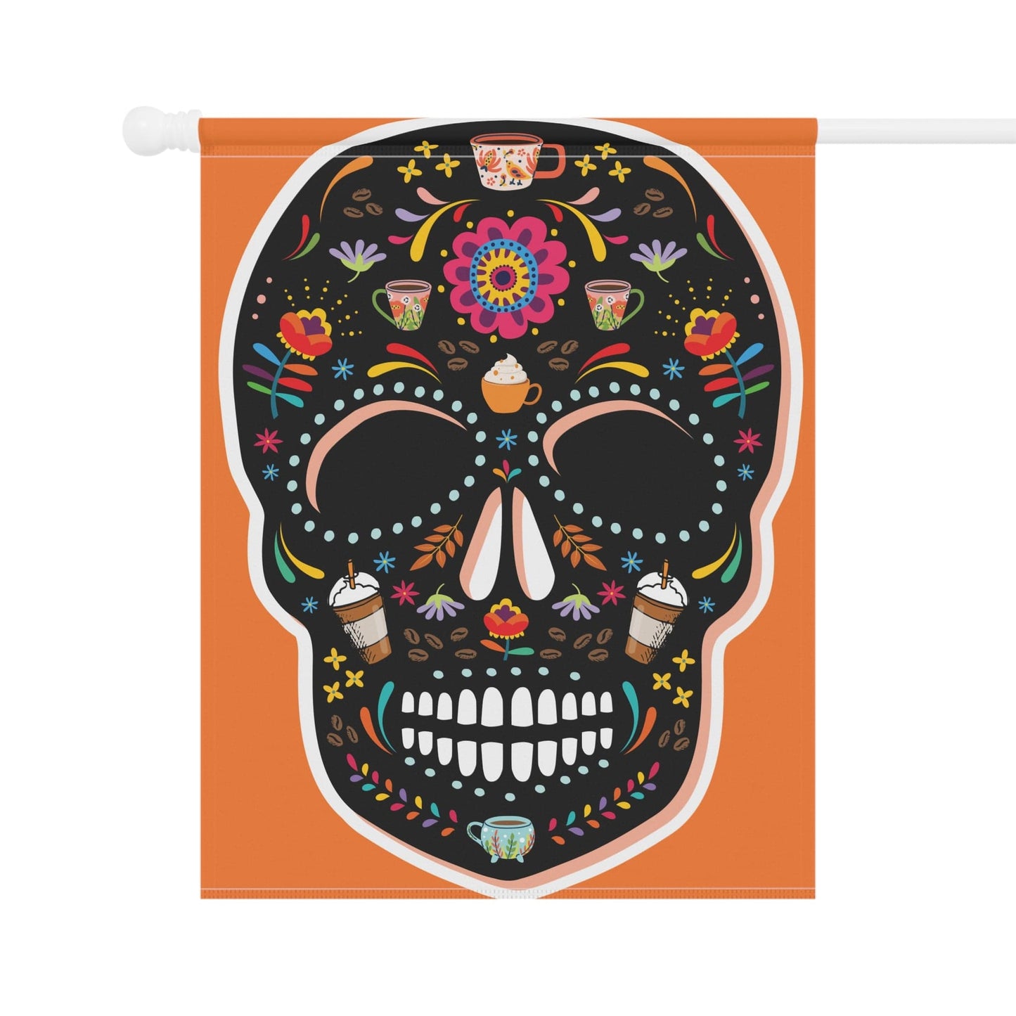 Good Bean Gifts Halloween Caffeinated Sugar Skull  for Coffee Lovers