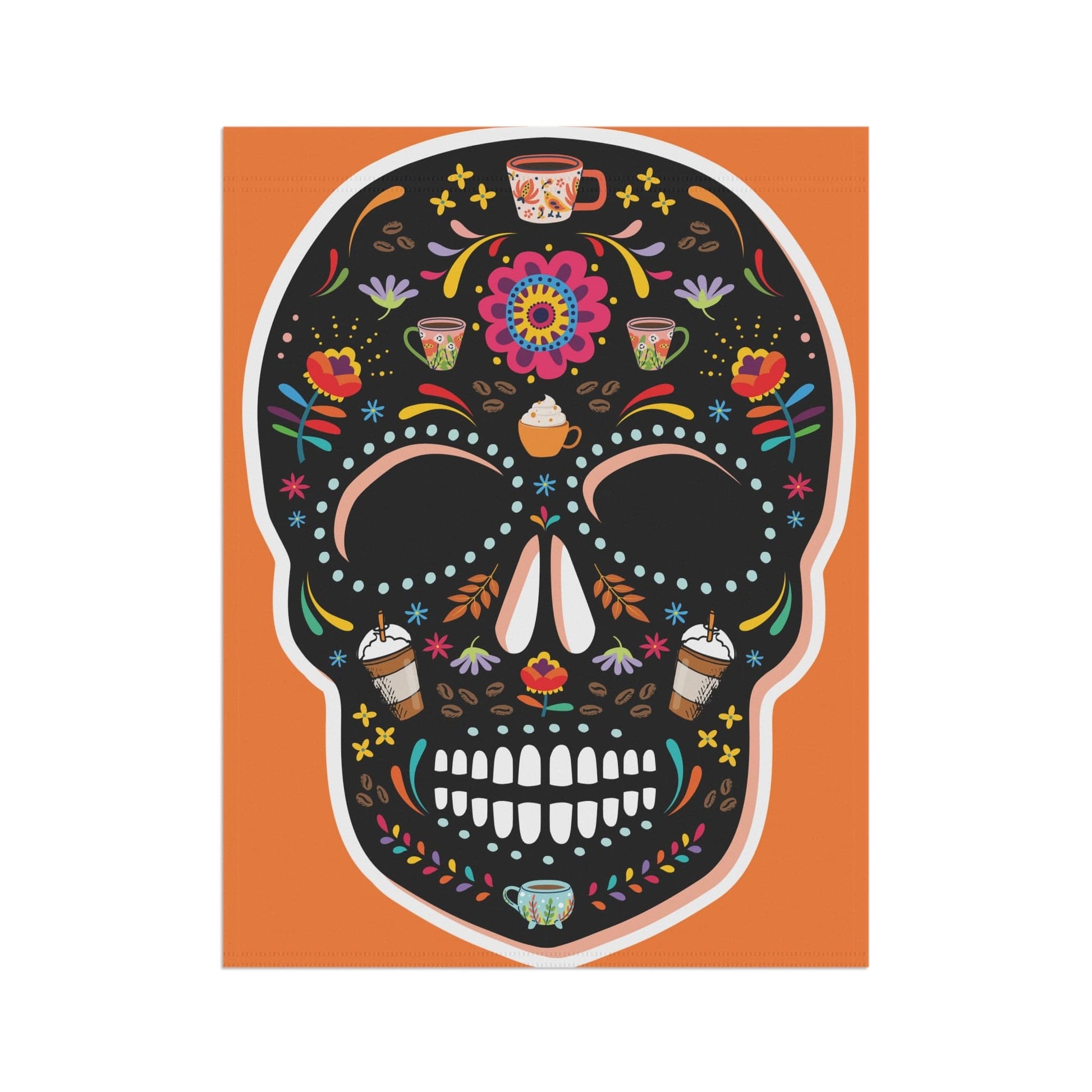 Good Bean Gifts Halloween Caffeinated Sugar Skull  for Coffee Lovers