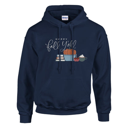 Good Bean Gifts "Happy Fall, Y'all " -Classic Unisex Pullover Hoodie | Gildan® 18500