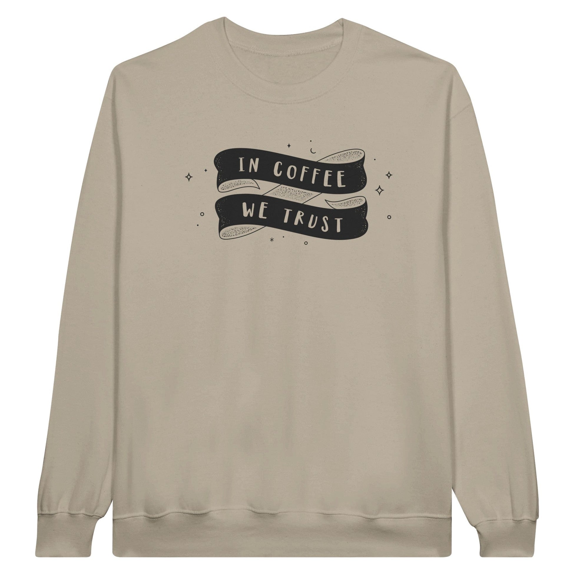 Good Bean Gifts In Coffee We Trust - Classic Unisex Crewneck Sweatshirt Sand / S