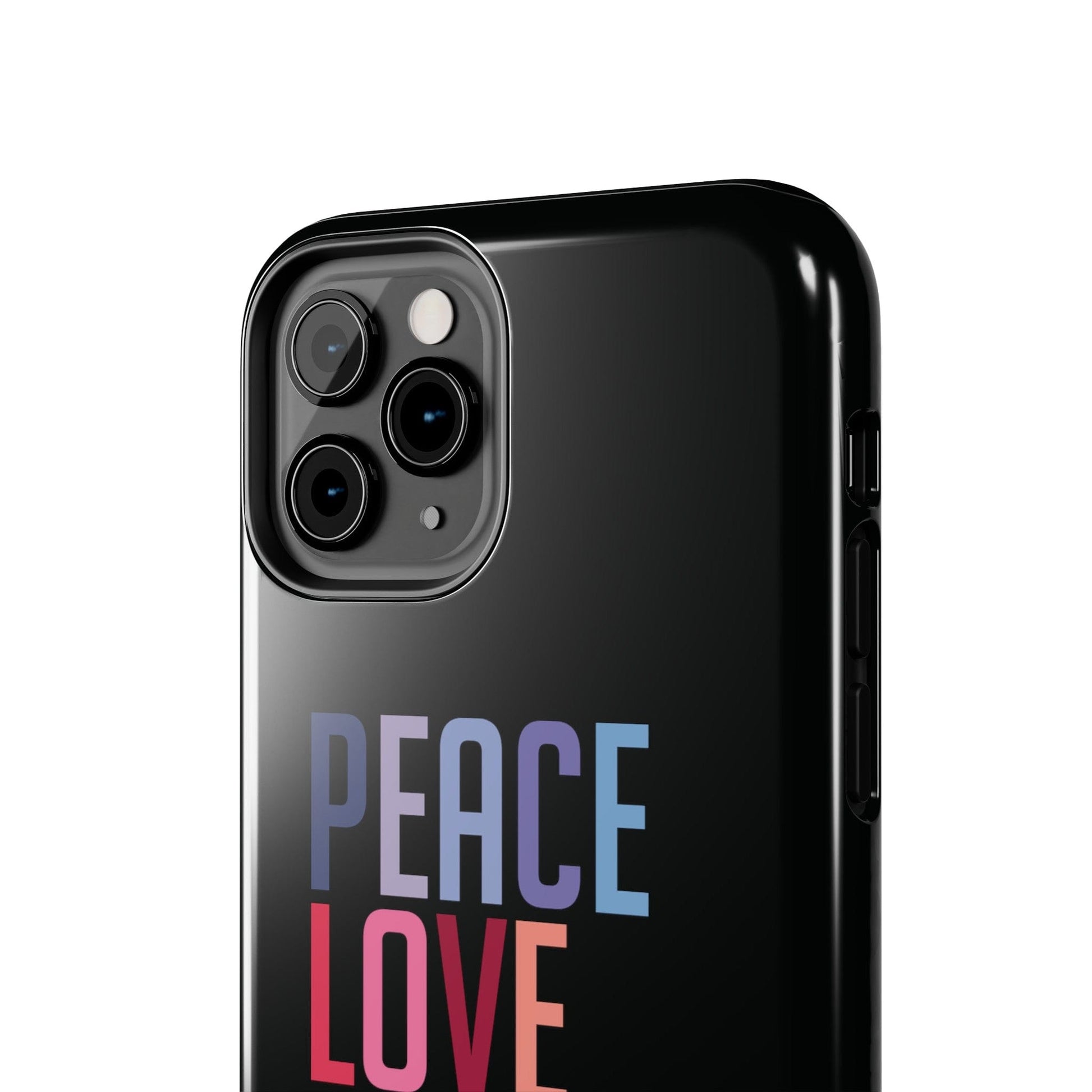 Good Bean Gifts "Peace Love and Coffee" Tough Phone Cases