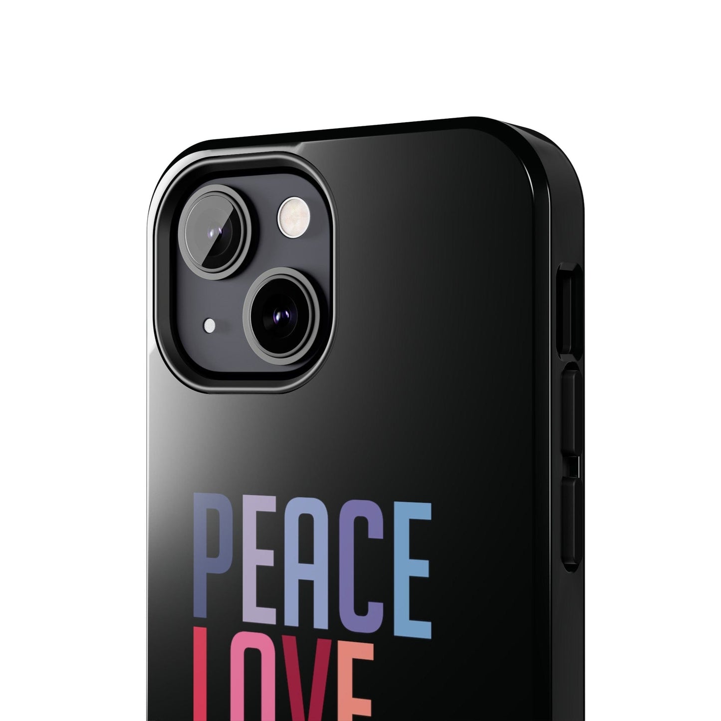 Good Bean Gifts "Peace Love and Coffee" Tough Phone Cases