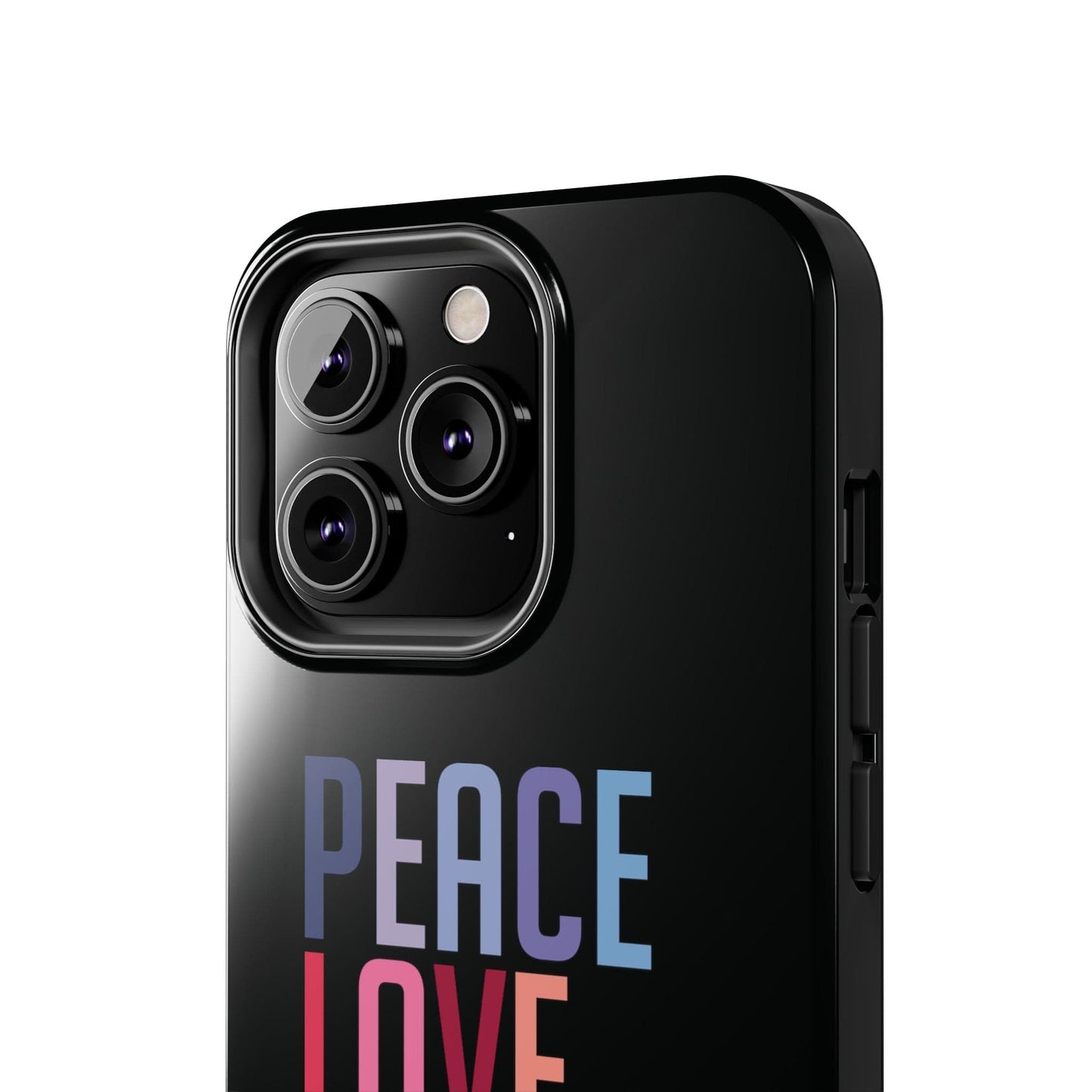 Good Bean Gifts "Peace Love and Coffee" Tough Phone Cases