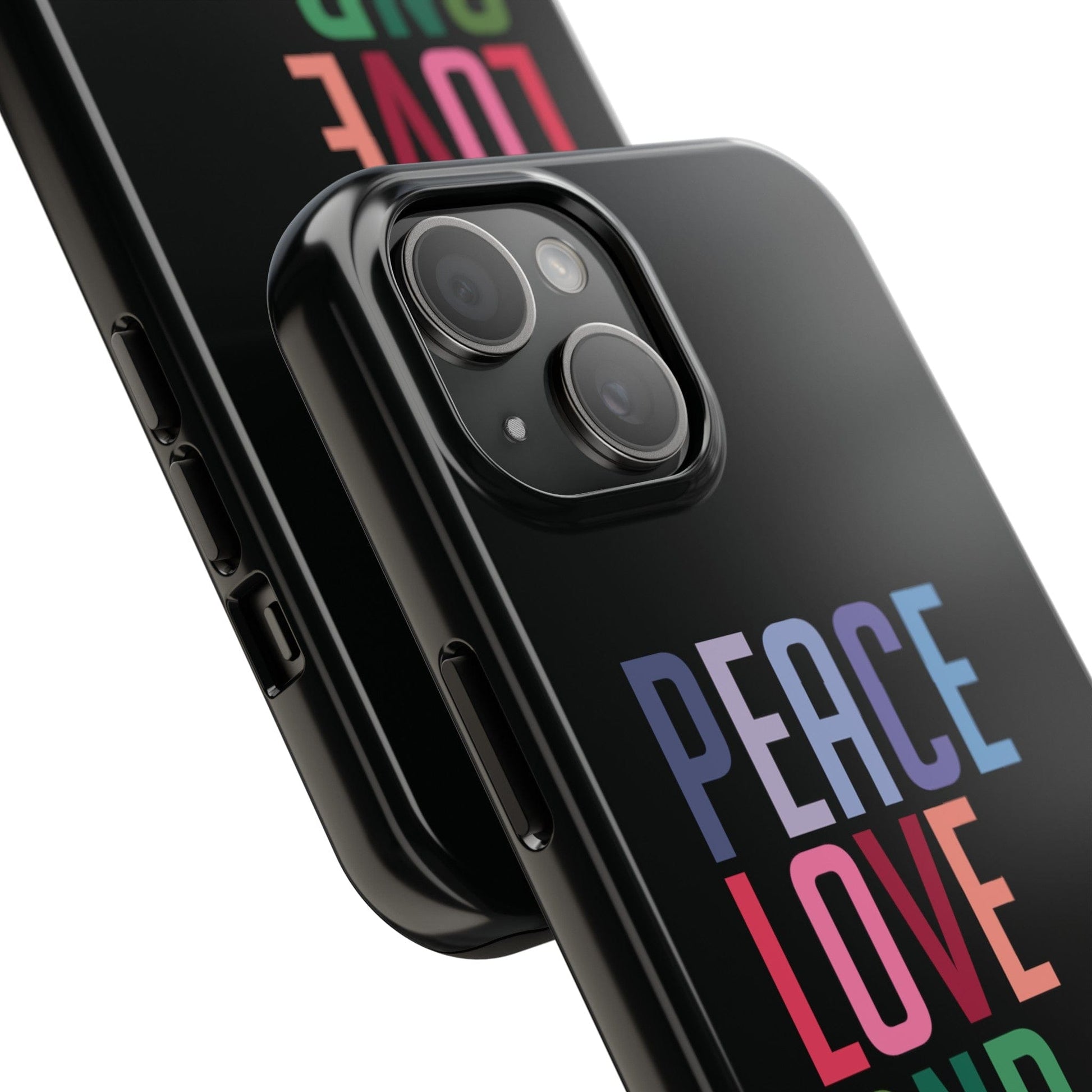 Good Bean Gifts "Peace Love and Coffee" Tough Phone Cases