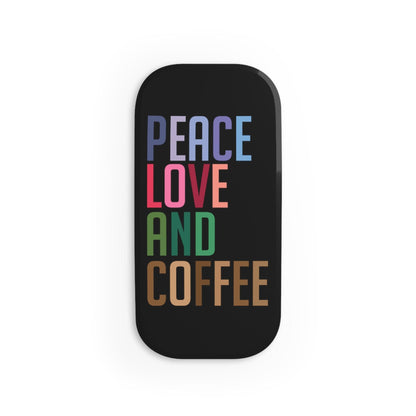 Good Bean Gifts Phone Click-On Grip Matte / One size / White