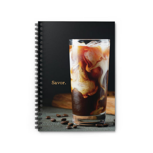 Good Bean Gifts Savor Spiral Notebook - Ruled Line One Size
