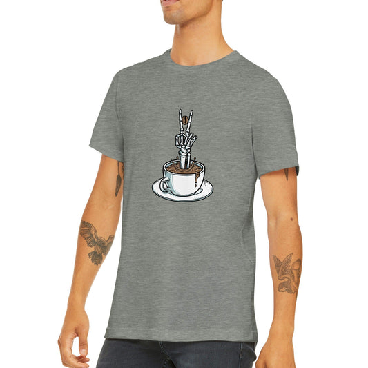 Good Bean Gifts "Skele-Brew" Crewneck T-shirt