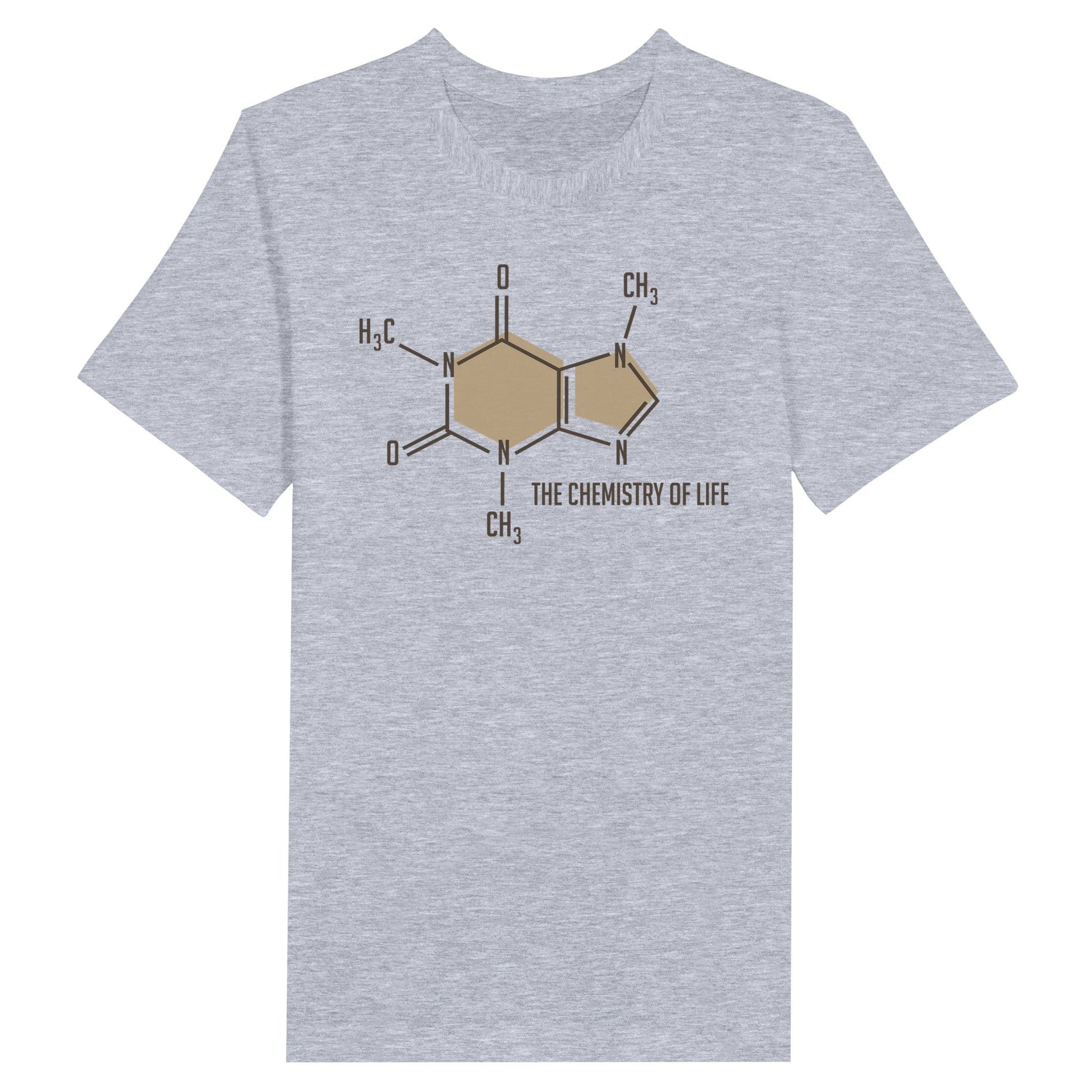 Good Bean Gifts "The Chemistry of Life" Unisex Crewneck T-shirt Ash / S